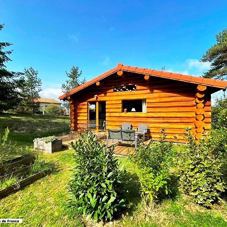 Pialous:Chalet En Rondins Avec Espace Detente La Chapelle-d'Aurec Kültér fotó