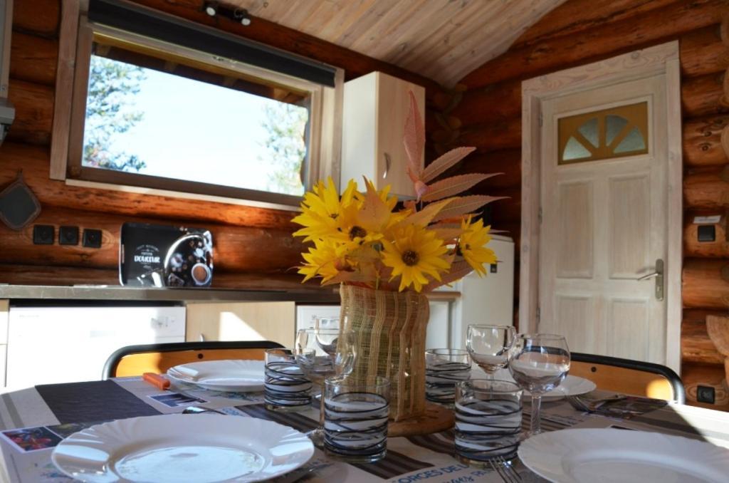 Pialous:Chalet En Rondins Avec Espace Detente La Chapelle-d'Aurec Kültér fotó